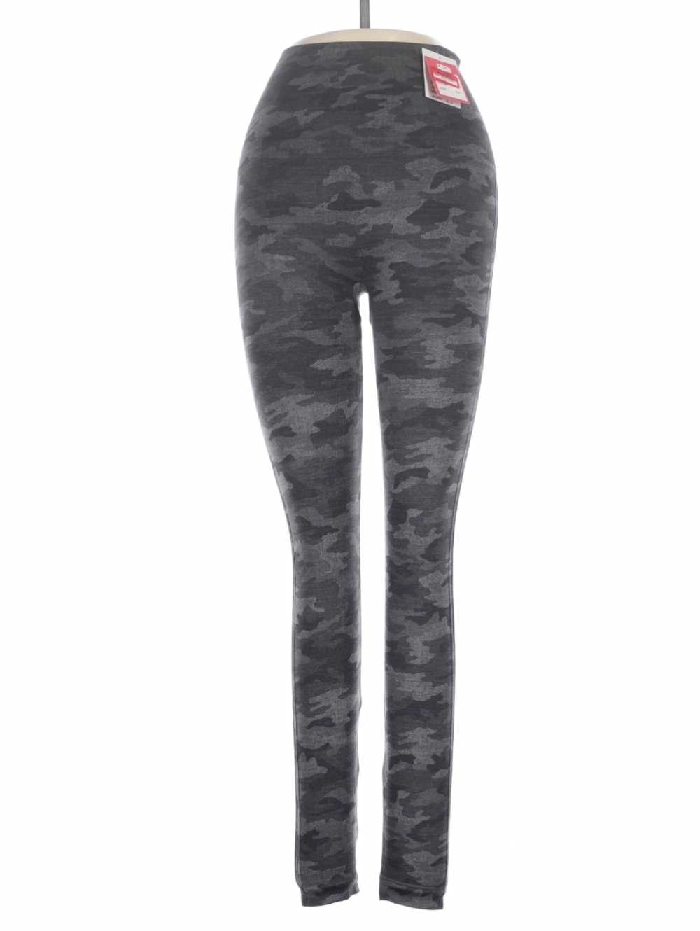 NWT SPANX Gray Camo High-Waist Leggings Small‎